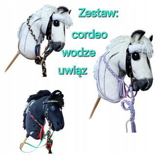 Set (cordeo, opraty, úväz) pre koníka Hobby - farby na výber!